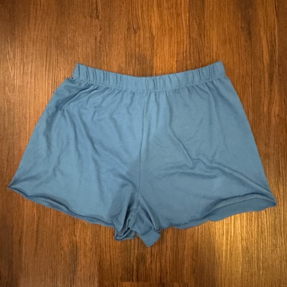 Women's Blue Comfy Shorts